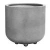Haveson Pflanztopf Rollo L zementgrau