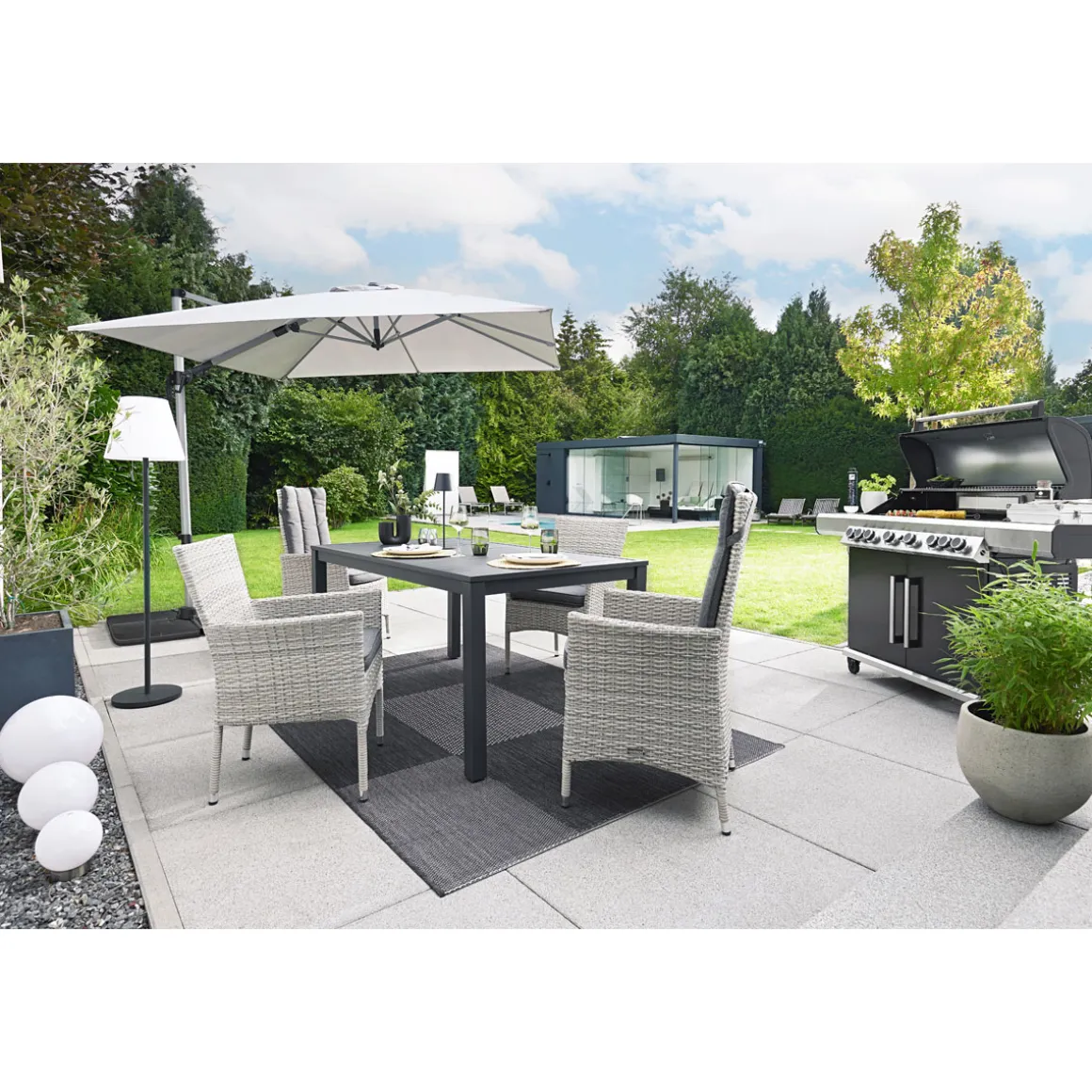 Haveson Stapelsessel Milano mit Sitzkissen