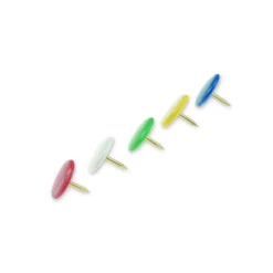 Heftzwecke-Sort 12 Kunststoffring farbig