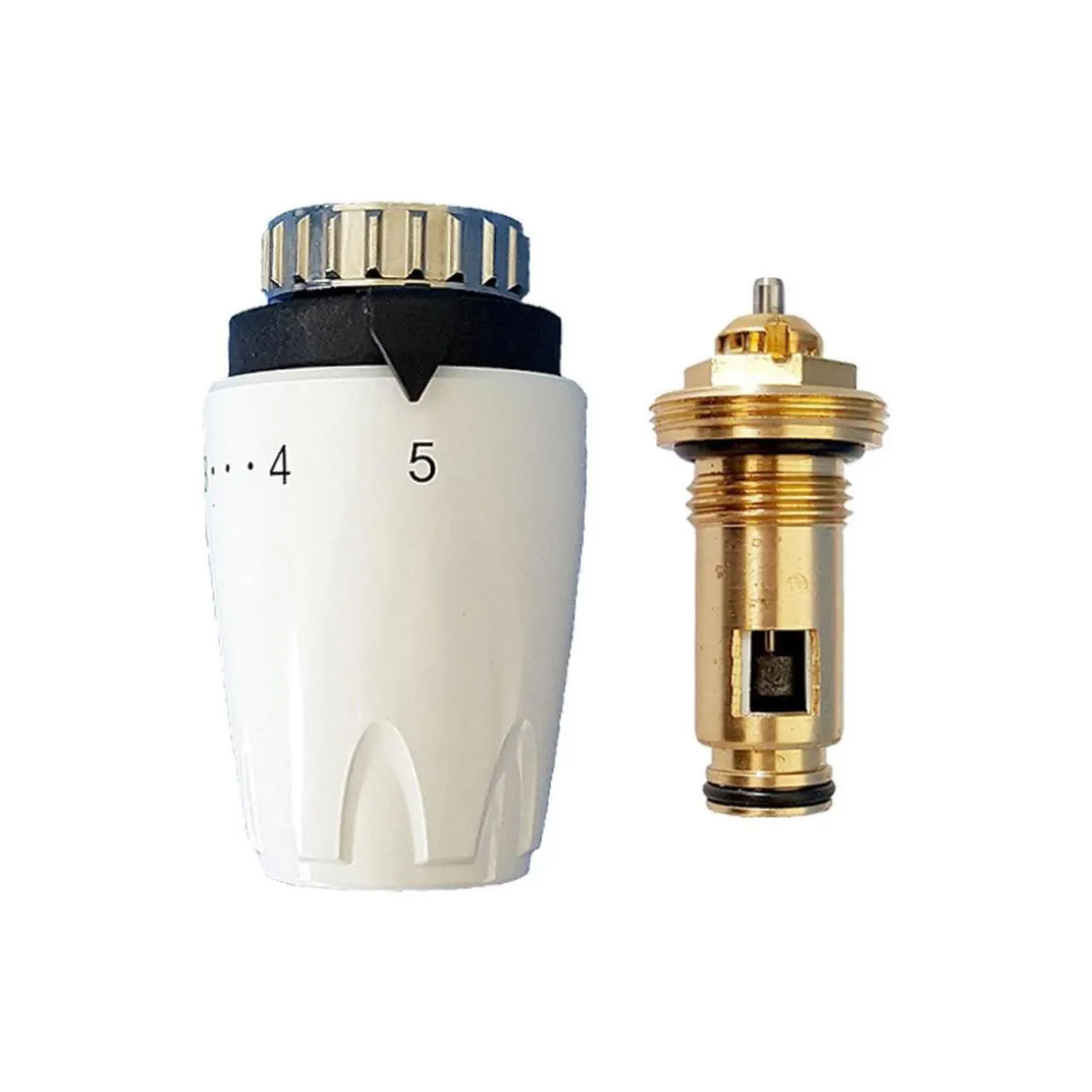 Heimeier Thermostatkopf DX und Ventileinsatz