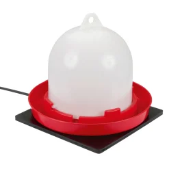 Heizplatte 24 x 0,7 x 24 cm schwarz