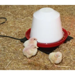 Heizplatte 24 x 0,7 x 24 cm schwarz