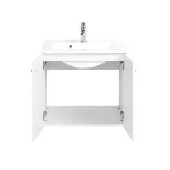 HELD Waschtisch 60 weiß hochglanz 2 Türen