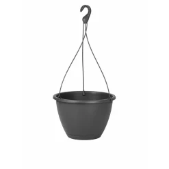 Hängeampel Algarve Durchmesser 25 cm anthrazit