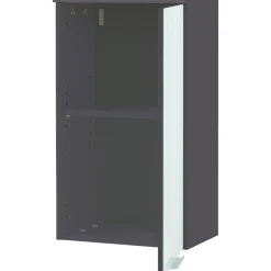 Hängeschrank 39 x 69 x 27 cm graphit/weiß