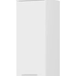 Hängeschrank weiß Front Supermatt 1 Tür 30 x 73 x 32 cm