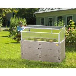 Hochbeet Timber Kombiset 3-reihig 130 x 60 x 100 cm