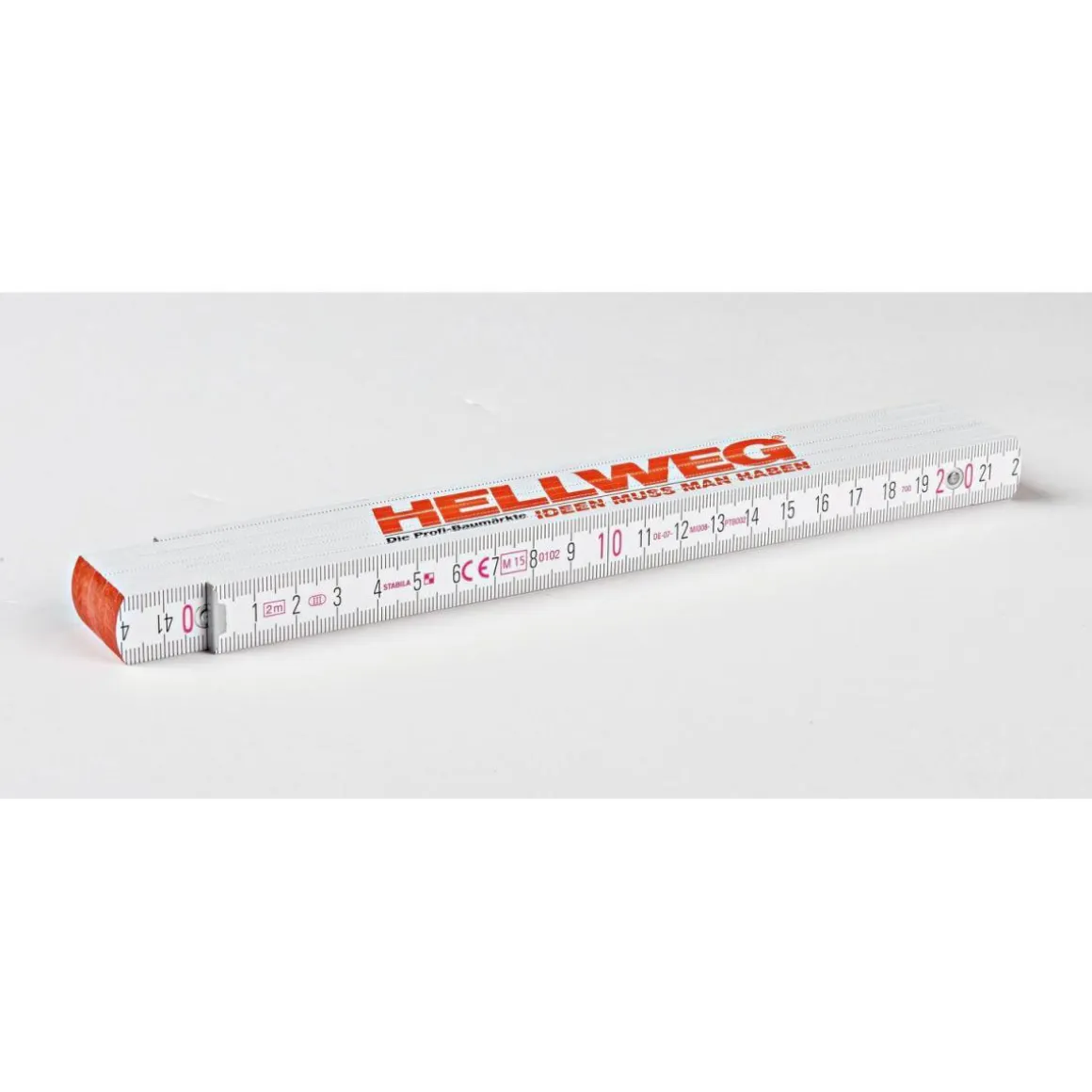 Holzgliedermaßstab Hellweg 2 m