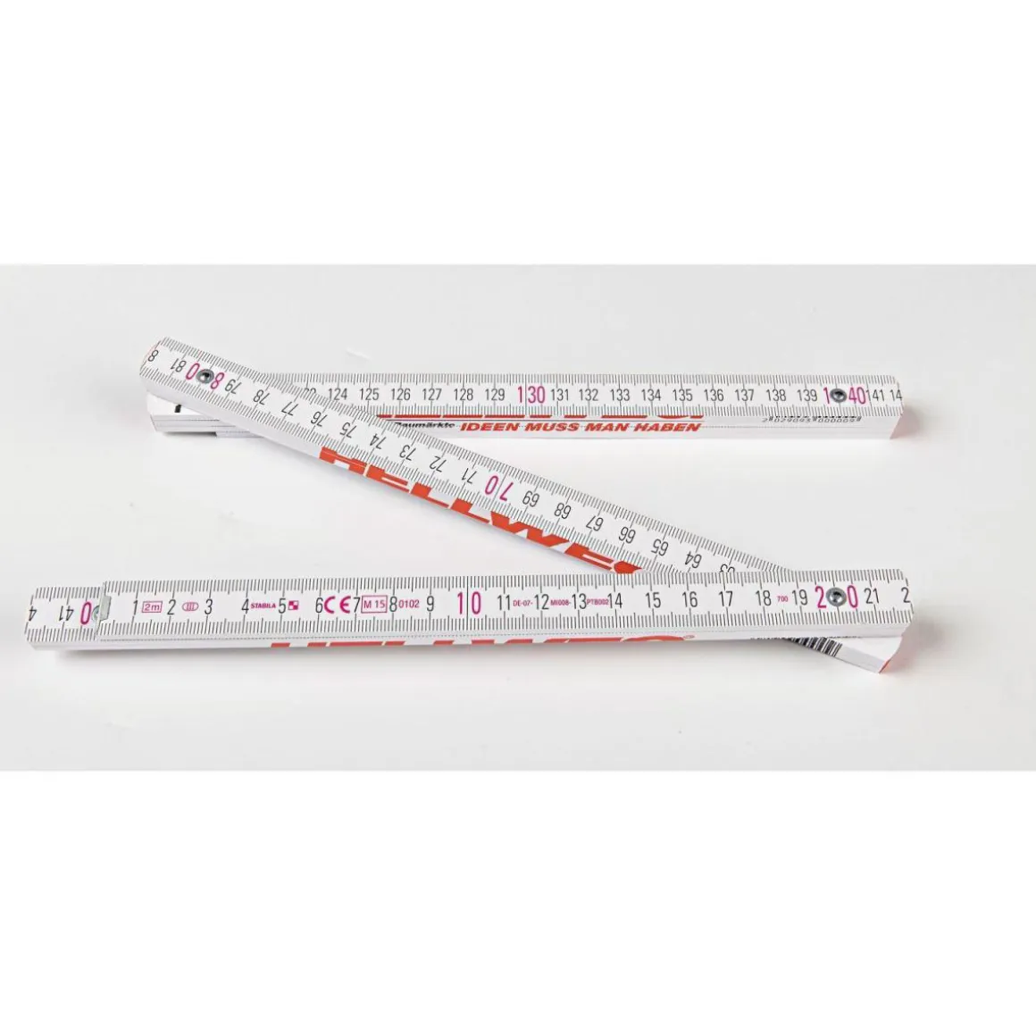 Holzgliedermaßstab Hellweg 2 m