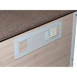 Hundehütte Overview 134 x 92 x 82 cm braun