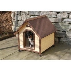 Hundehütte 4-Seasons 100 x 83 x 94 cm braun