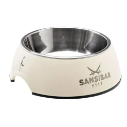 Hunter Dog Napf Melamin Sansibar weiß 700ml