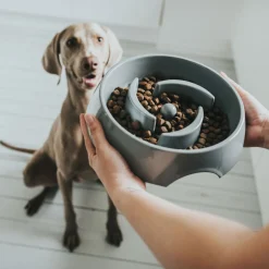 Hunter Anti-Schlingnapf Atlanta grau 550 ml