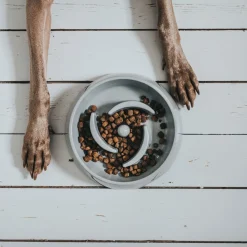 Hunter Anti-Schlingnapf Atlanta grau 550 ml