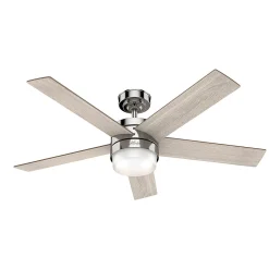 Hunter Fan Hunter Deckenenventilator Claudette 132 cm Nickel poliert