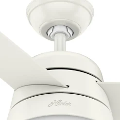 Hunter Fan Hunter Deckenenventilator Finley 91 cm frisches weiß