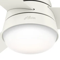 Hunter Fan Hunter Deckenenventilator Finley 91 cm frisches weiß