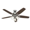 Hunter Fan Hunter Deckenenventilator Builder Plus 132 cm Nickel gebürstet