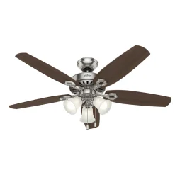 Hunter Fan Hunter Deckenenventilator Builder Plus 132 cm Nickel gebürstet