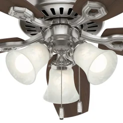 Hunter Fan Hunter Deckenenventilator Builder Plus 132 cm Nickel gebürstet
