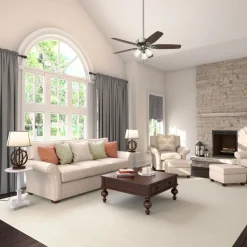 Hunter Fan Hunter Deckenenventilator Builder Plus 132 cm Nickel gebürstet