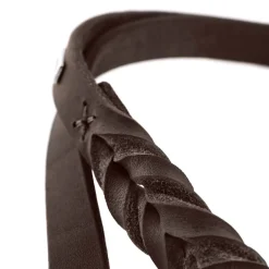 Hunter Führleine Solid Education dunkelbraun 250 x 1,3 cm