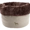 Hunter Hunde- und Katzenschlafplatz Livingston beige 45 x 45 x 50 cm