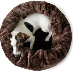 Hunter Hunde- und Katzenschlafplatz Livingston beige 45 x 45 x 50 cm