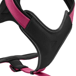 Hunter Hundegeschirr Neopren himbeer-schwarz Größe M2