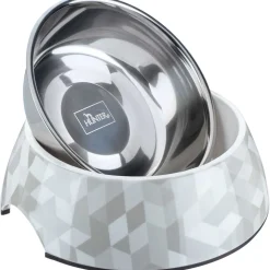 Hunter Melamin-Napf Baku weiß-grau 160 ml