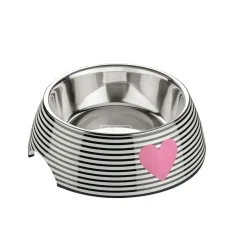 Hunter Melamin-Napf Biri weiß-schwarz 700 ml