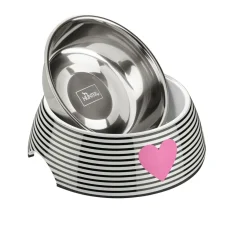 Hunter Melamin-Napf Biri weiß-schwarz 160 ml