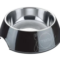 Hunter Melamin-Napf Burgos schwarz-grau 160 ml