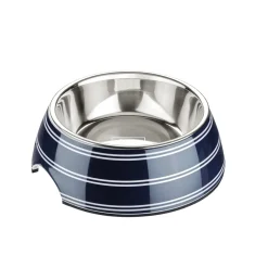 Hunter Melamin-Napf Silda blau-weiß 350 ml