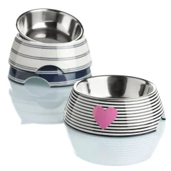 Hunter Melamin-Napf Silda blau-weiß 350 ml