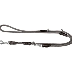 Hunter Verstellbare Führleine Freestyle grau 10 mm