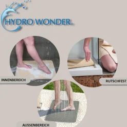 HydroWonder Sicherheits-Duschmatte, 40x60