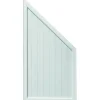 Ideenwelt T&J Zaunserie TRENDLINE Ecke 90 x 180/90 cm weiß