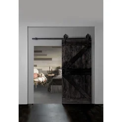 Indo Barndoor Charred 2.150 x 1.000 mm handgefertigt