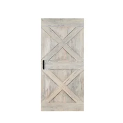 Indo Barndoor Whitewashedl 2.150 x 1.000 mm handgefertigt