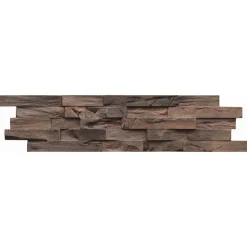 Indo Wandverkleidung Beachwood Heavea Coffee 10er-Set