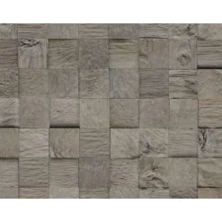 Indo Wandverkleidung Teak ClassicCube Java 10er-Set