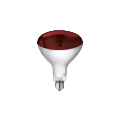 Infrarotlampe 250 Watt Hartglas rot