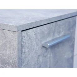 Inter Link FSC Kommode „Flavius“, Beton-weiß, 115x77x30 cm