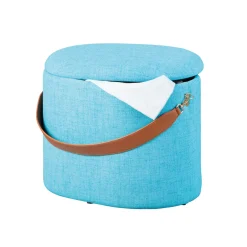 Inter Link Hocker „Dilia“, ocean blue
