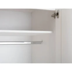 Inter Link Kleiderschrank „Isny“, 4-Türen, Kiefer, weiß