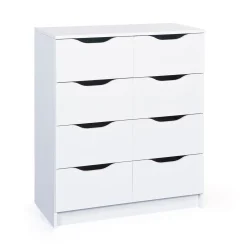 Inter Link Kommode „Westphalen 8-H“, weiß, 8 Schubladen, 80x91x40 cm