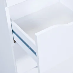 Inter Link Kommode „Westphalen 3“, weiß, 3 Schubladen, 41x71x40 cm