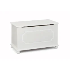 Inter Link Massivholztruhe „Emel“, weiß lackiert, 89x53x47 cm