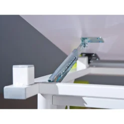 Inter Link Schüler-Schreibtisch „2 Colorido“, weiß Pink-Grün, 100x84x55 cm